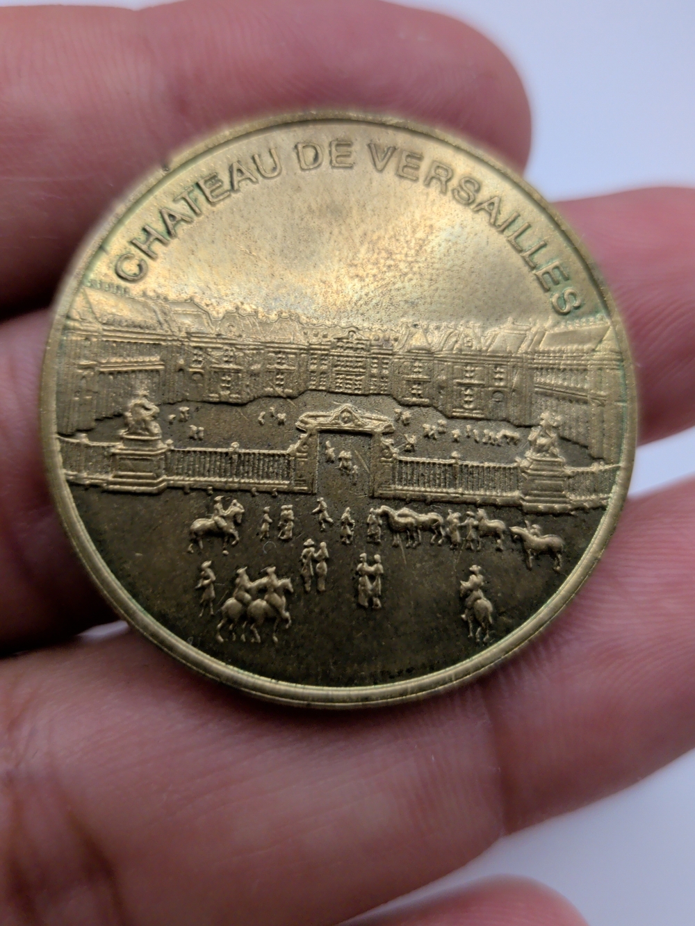 Vintage Chateau de Versailles Collection Nationale Medaille Officielle .